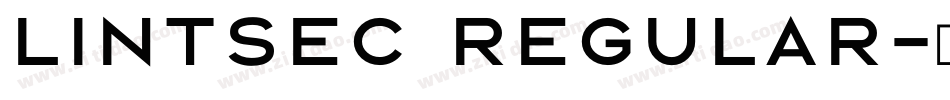 Lintsec Regular字体转换